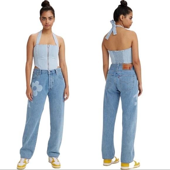 Levi’s x Naomi Osaka | NWT ‘93 Limited Edition 501 Jeans - Size 27 - Picture 1 of 9